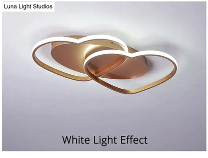 White/Coffee Finish Modern LED Pendant Lights