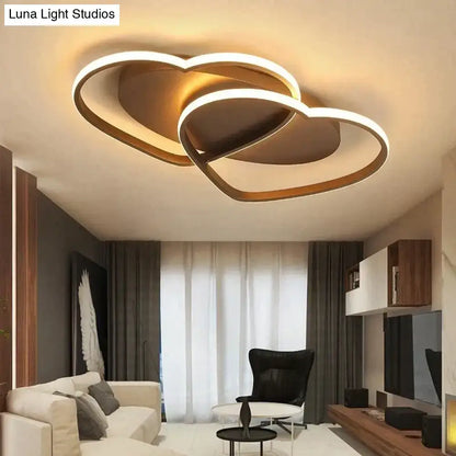 White/Coffee Finish Modern LED Pendant Lights