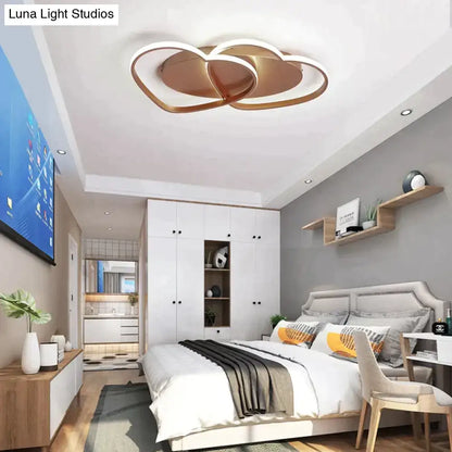 White/Coffee Finish Modern LED Pendant Lights