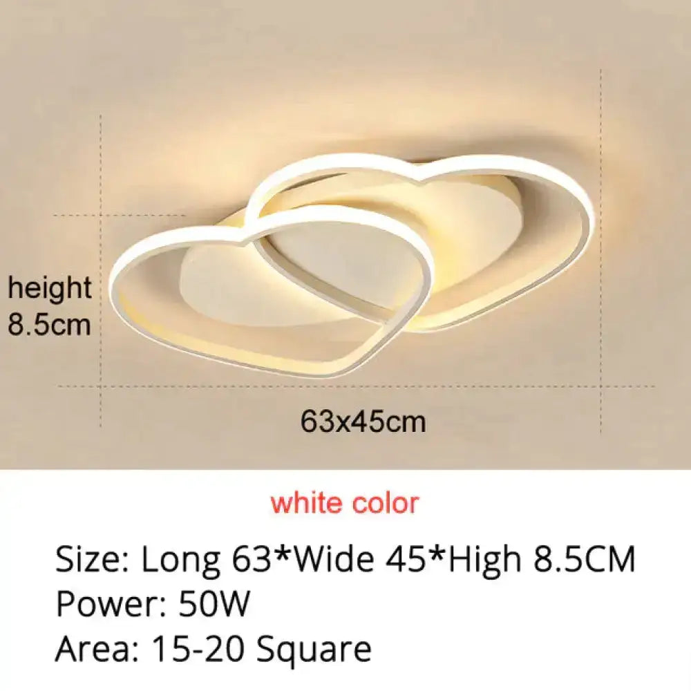 White/Coffee Finish Modern LED Pendant Lights