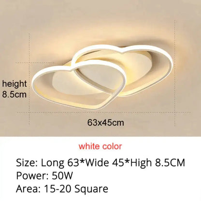 White/Coffee Finish Modern LED Pendant Lights