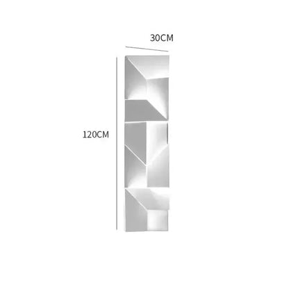 Modern White Geometric Wall Lamp for Living Room