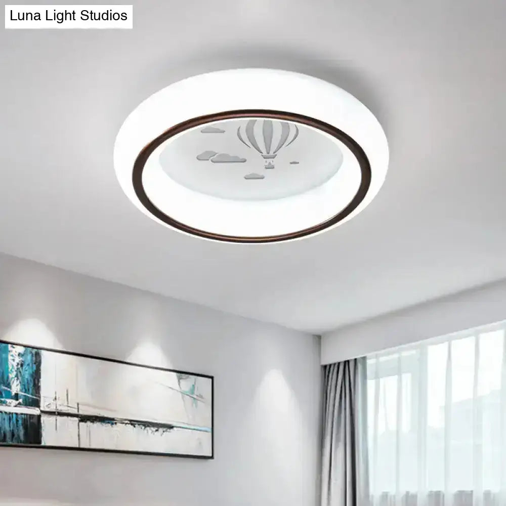 White Balloon Ceiling Light flush mount by Decorbites for home & garden on Tampa Home & Garden Store