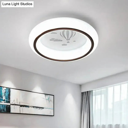 White Balloon Ceiling Light flush mount by Decorbites for home & garden on Tampa Home & Garden Store