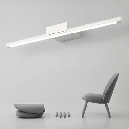 Modern White LED Vanity Lamp With Acrylic Shade