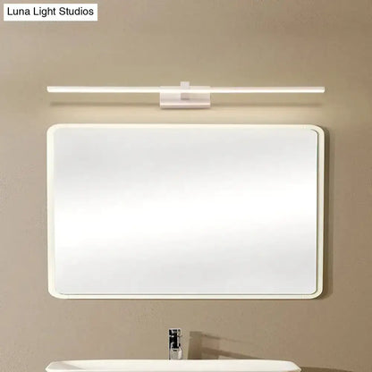 Modern White LED Wall Light for Bathroom Vanity