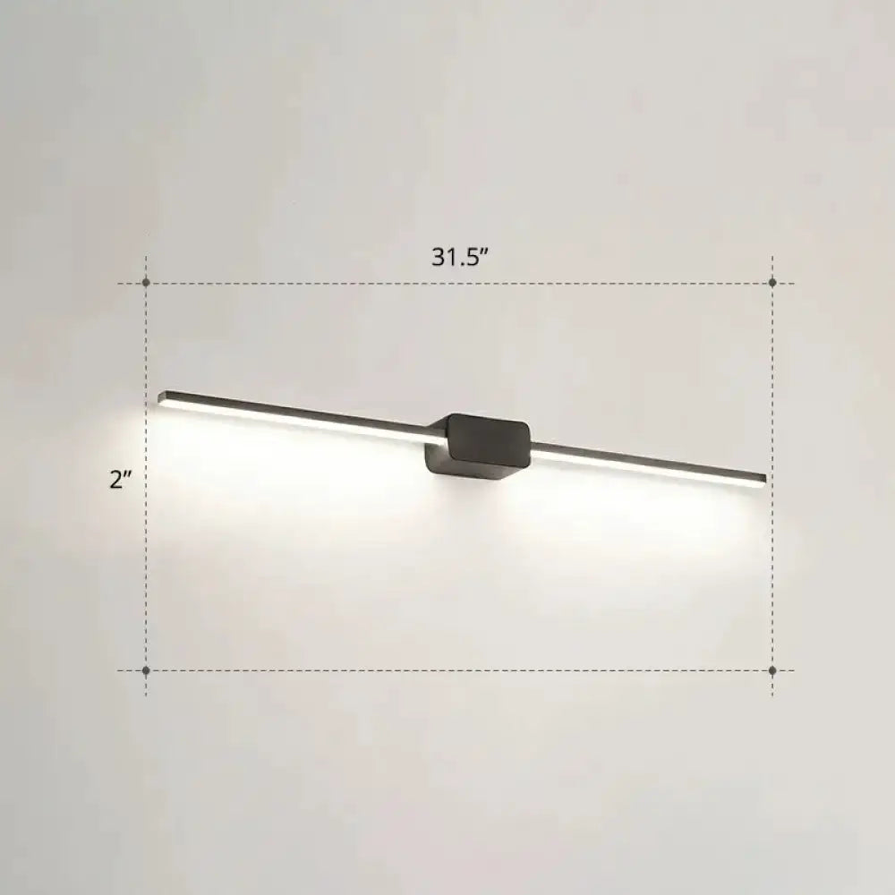 Modern White Led Wall Mount Bathroom Vanity Lamp