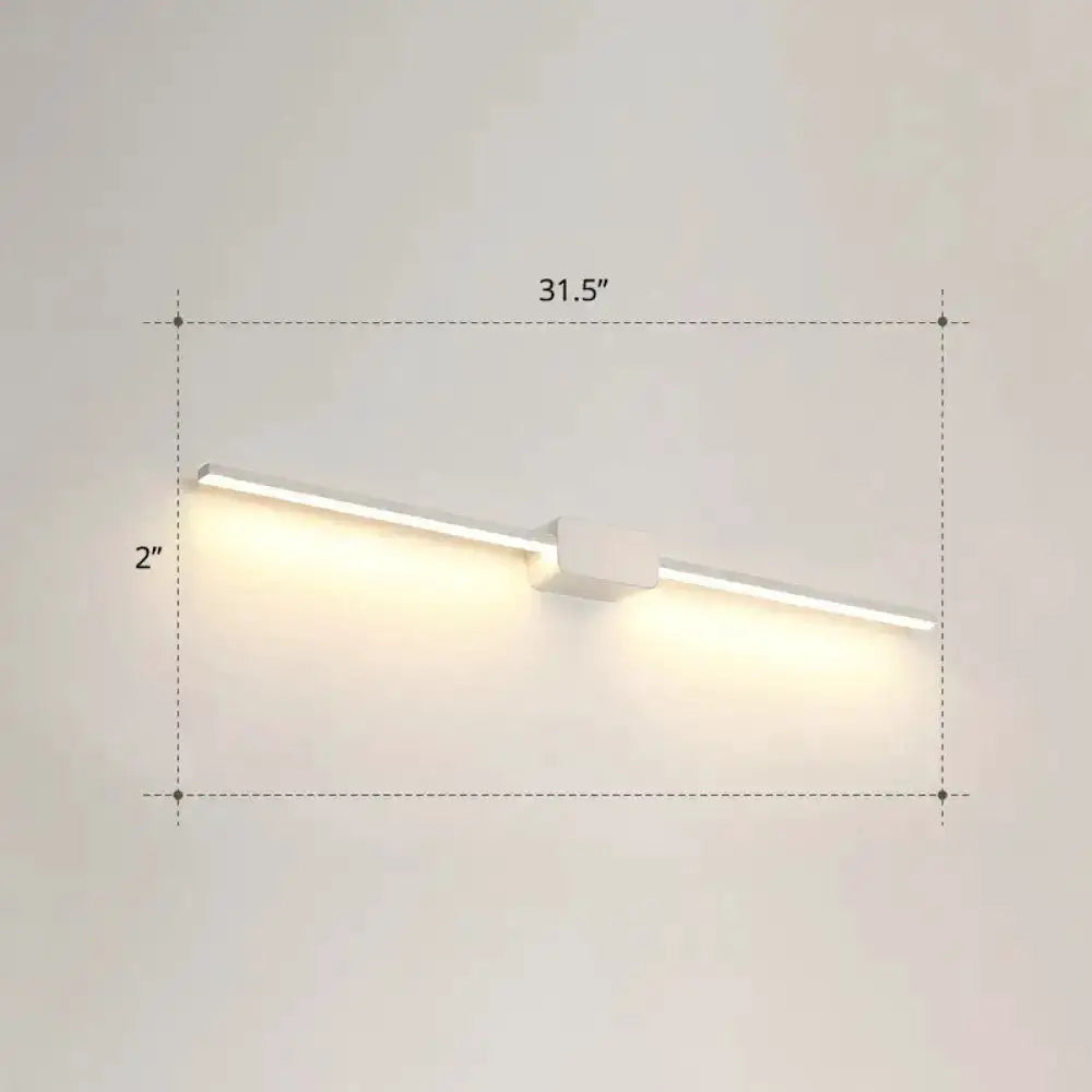 Modern White Led Wall Mount Bathroom Vanity Lamp