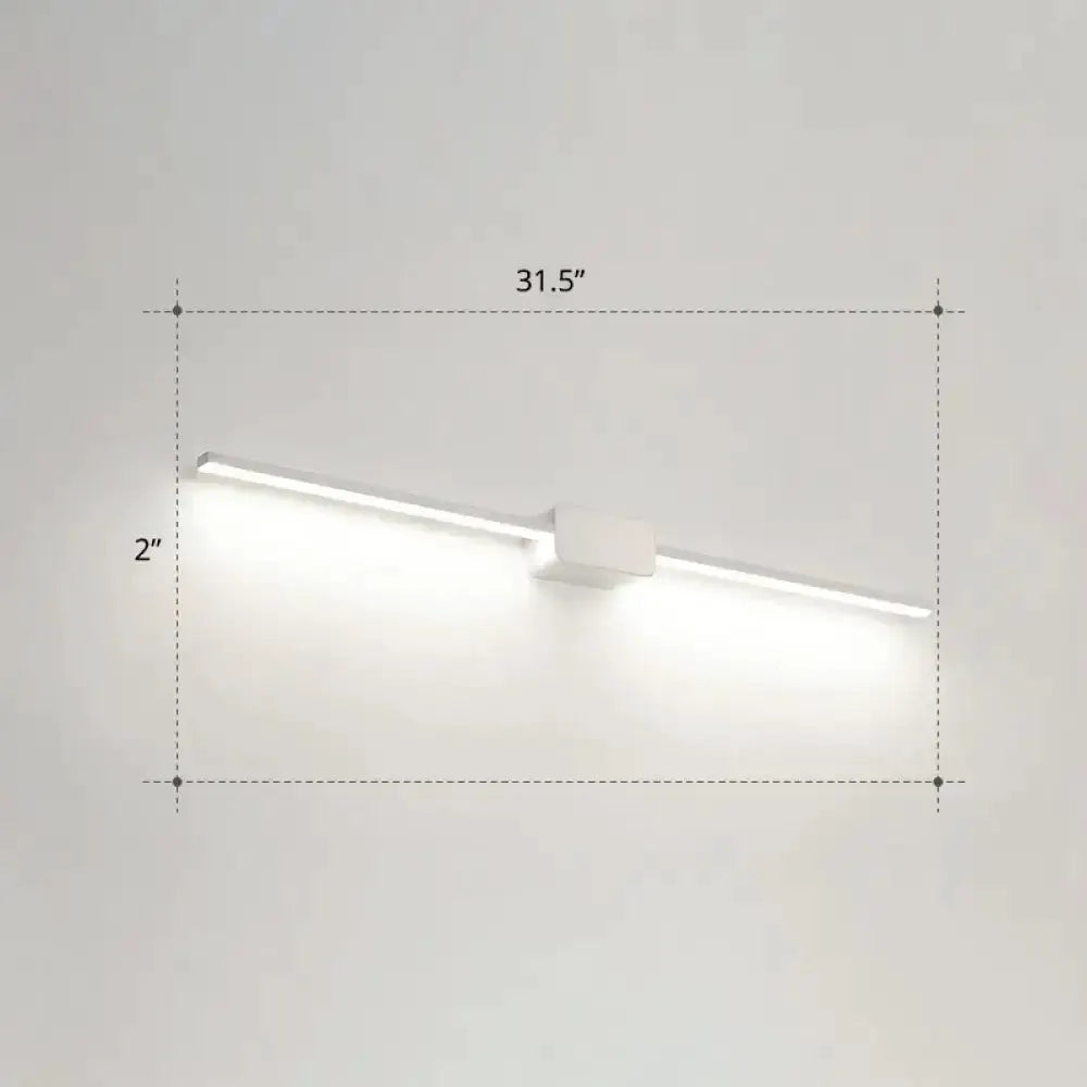 Modern White Led Wall Mount Bathroom Vanity Lamp