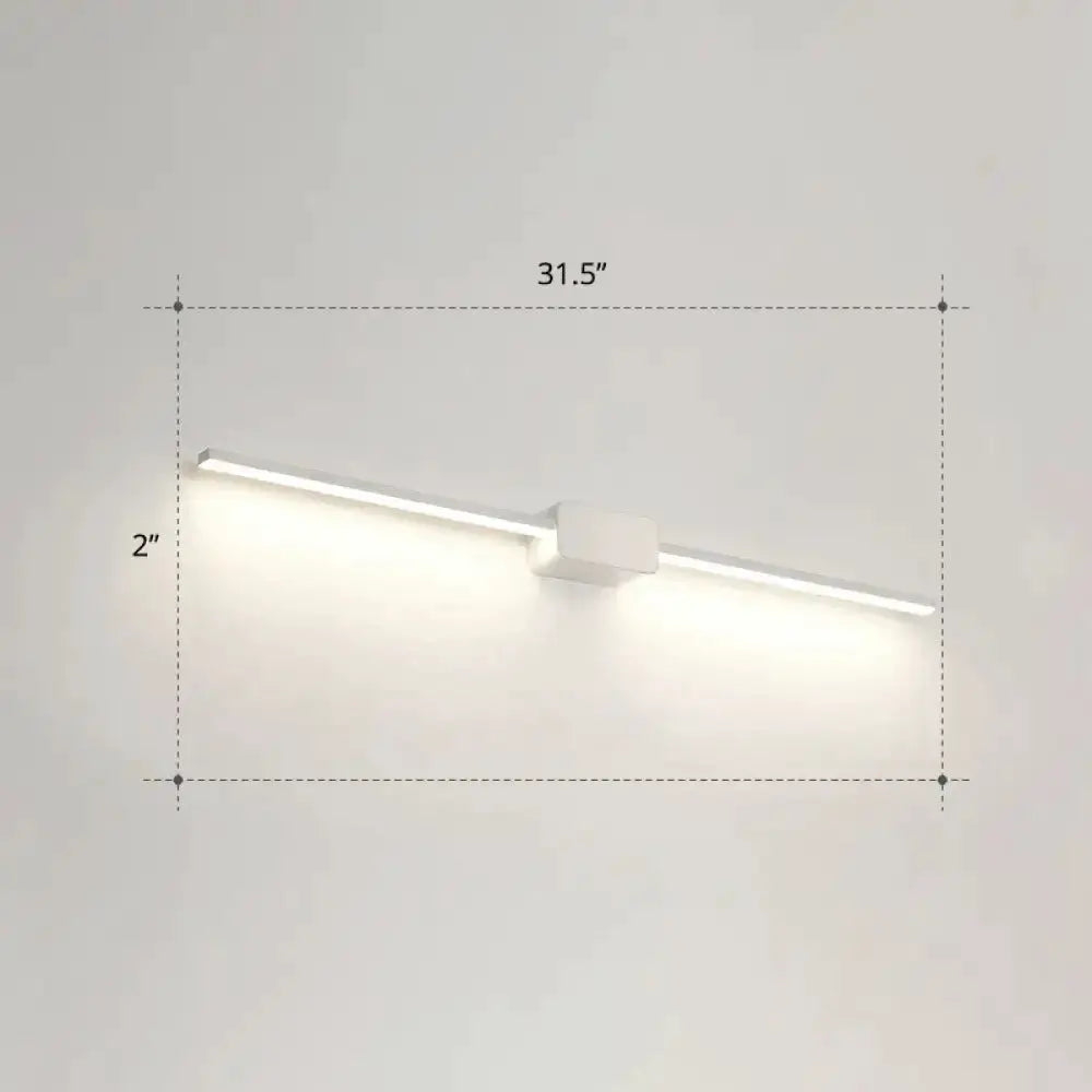 Modern White Led Wall Mount Bathroom Vanity Lamp
