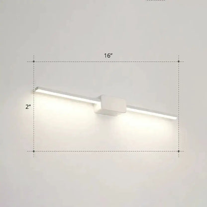Modern White Led Wall Mount Bathroom Vanity Lamp