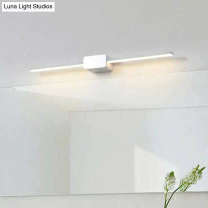 Modern White Led Wall Mount Bathroom Vanity Lamp