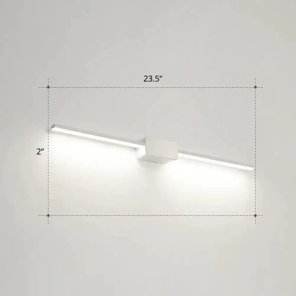 Modern White Led Wall Mount Bathroom Vanity Lamp