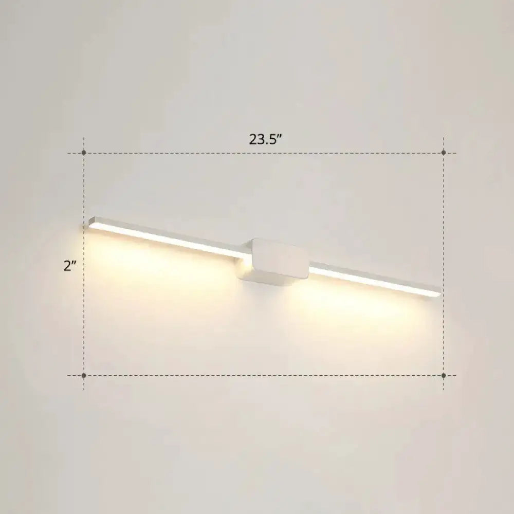 Modern White Led Wall Mount Bathroom Vanity Lamp