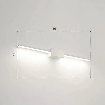 Modern White Led Wall Mount Bathroom Vanity Lamp