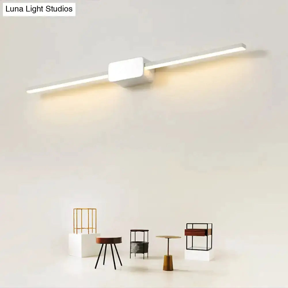 Modern White Led Wall Mount Bathroom Vanity Lamp