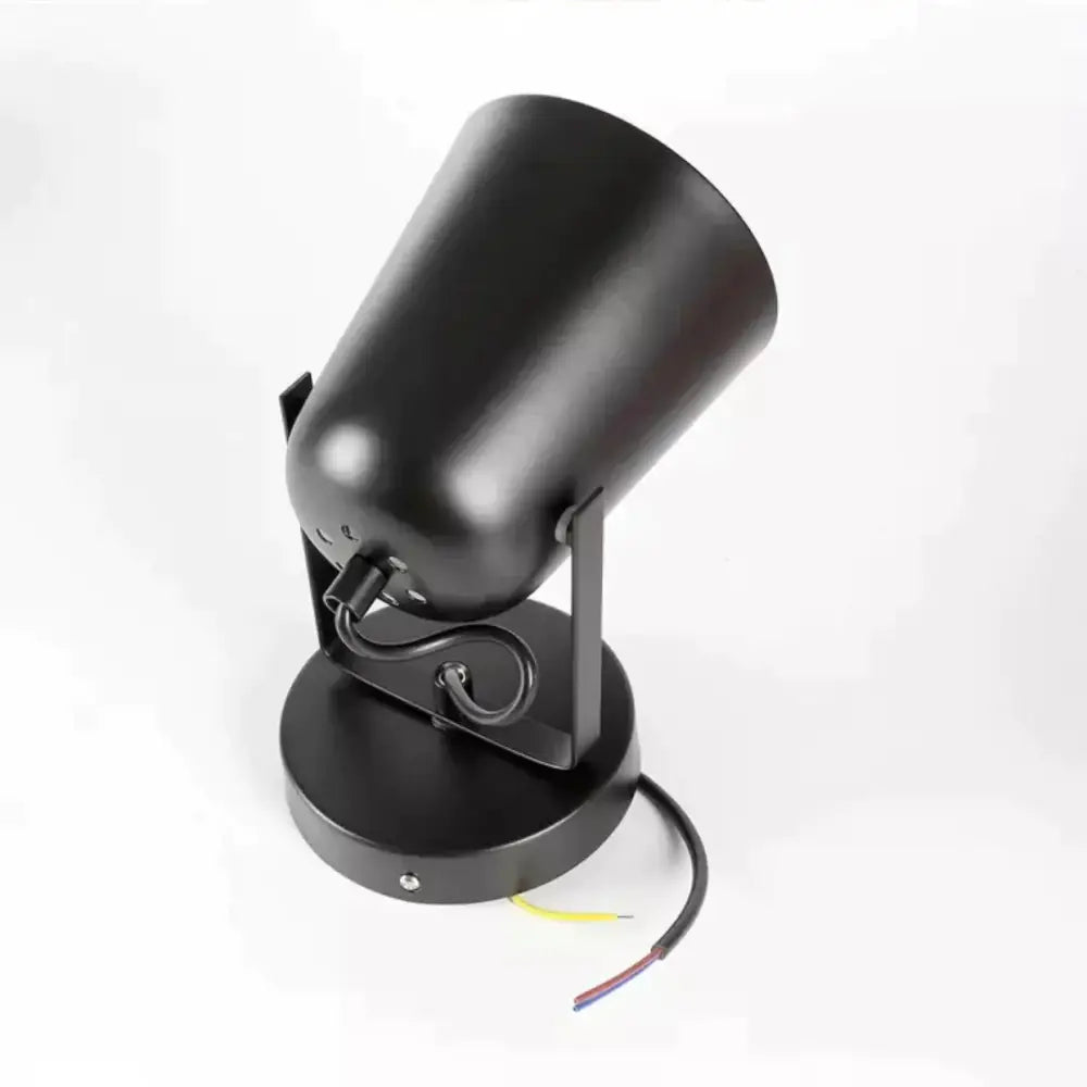 White matte adjustable wall lamp wall sconce with cylindrical shade and round base on Tampa Home & Garden Store