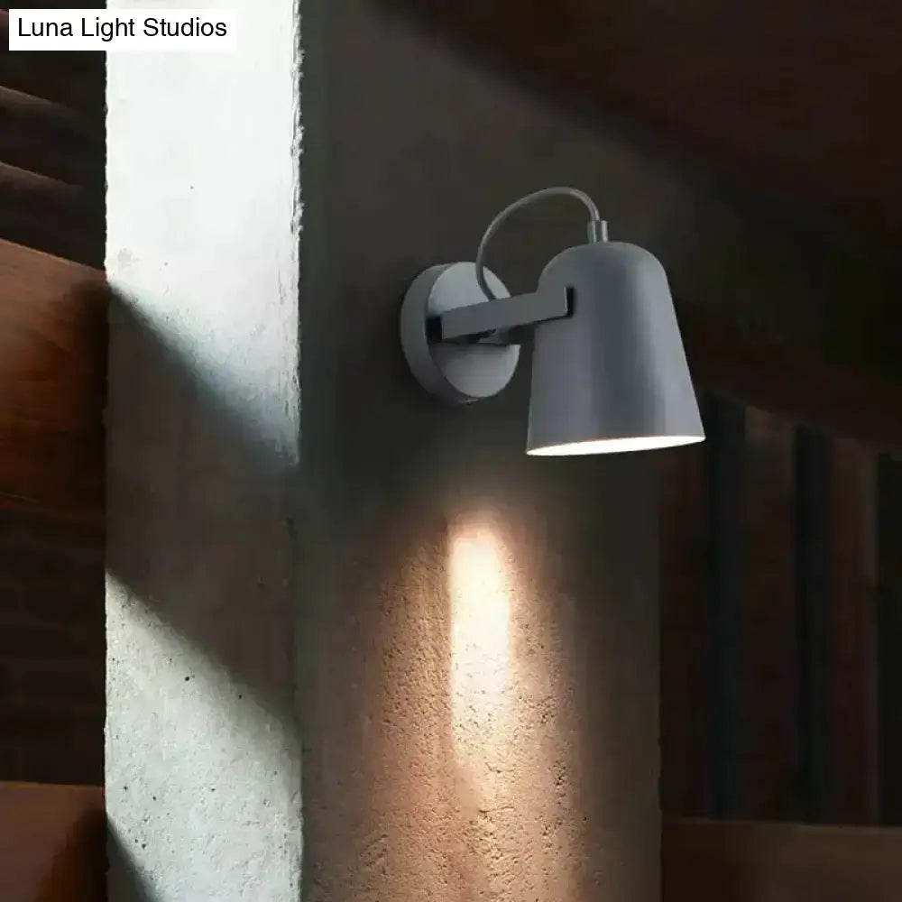 White matte adjustable wall lamp, metal wall sconce by Decorbites on Tampa Home & Garden Store
