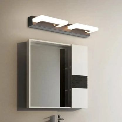 Modern wood acrylic vanity sconce with LED wall lights Decorbites on Tampa Home & Garden Store