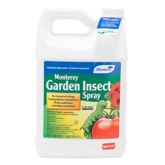Concentrado en aerosol para jardín Monterey - Spinosad (galón)