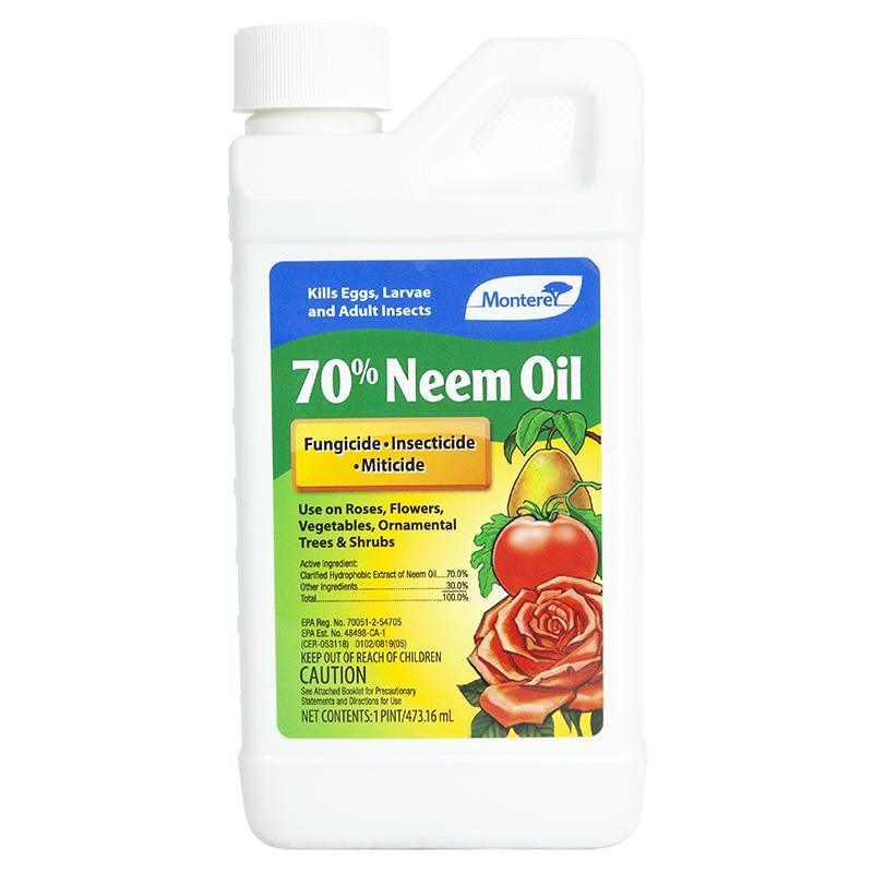 Aceite de neem Monterey concentrado al 70 % (pinta)