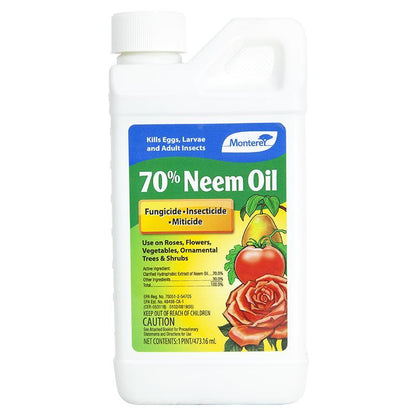 Aceite de neem Monterey concentrado al 70 % (pinta)