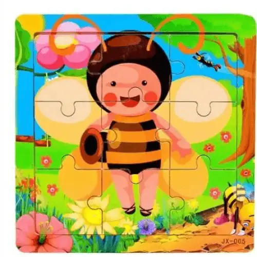 Montessori Animal Puzzles for Kids Wooden Toys