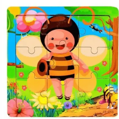 Montessori Animal Puzzles for Kids Wooden Toys