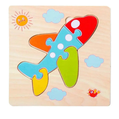 Montessori Animal Puzzles for Kids Wooden Toys
