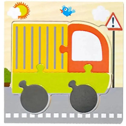 Montessori Animal Puzzles for Kids Wooden Toys