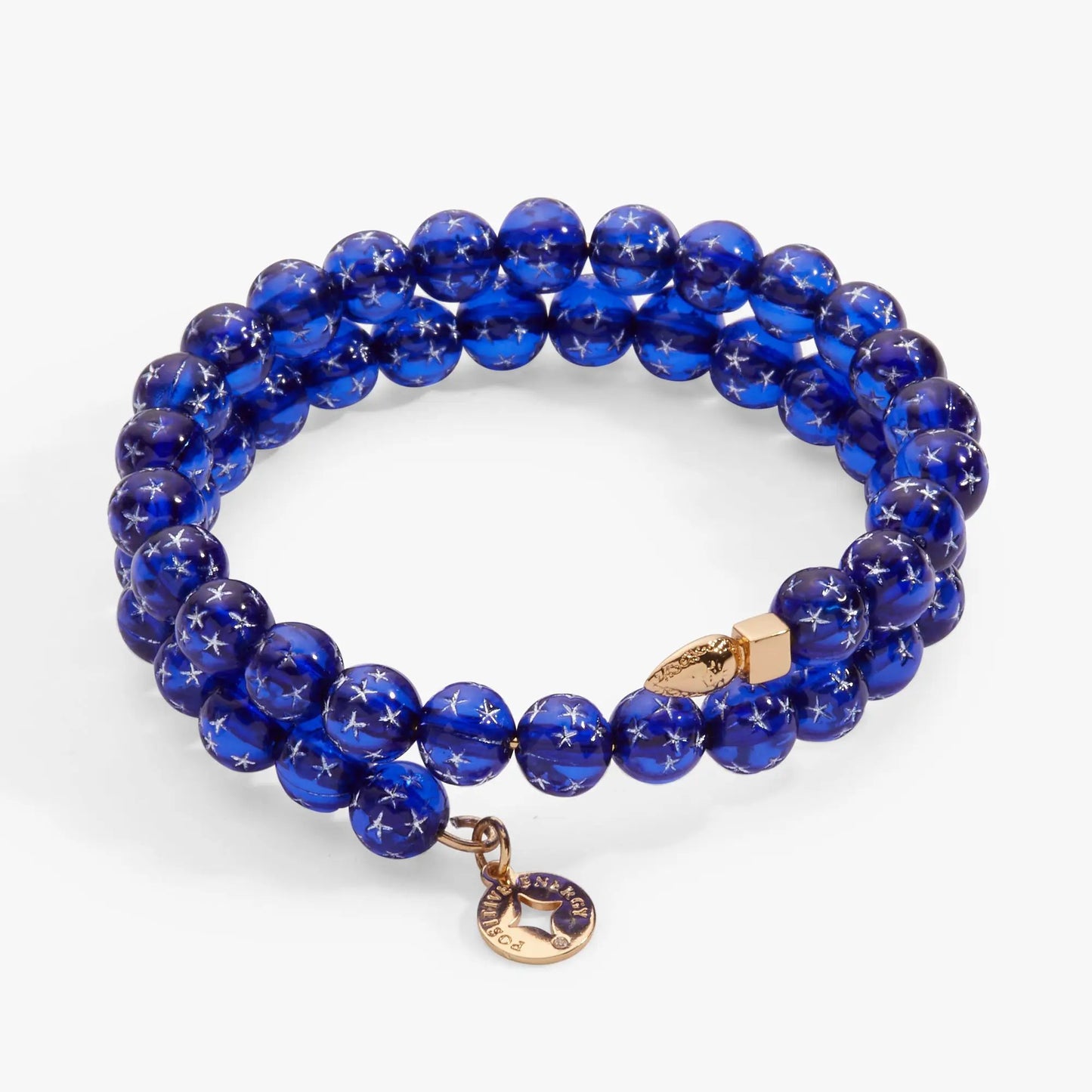 Moon Magic Beaded Wrap Bracelet with Star Beads