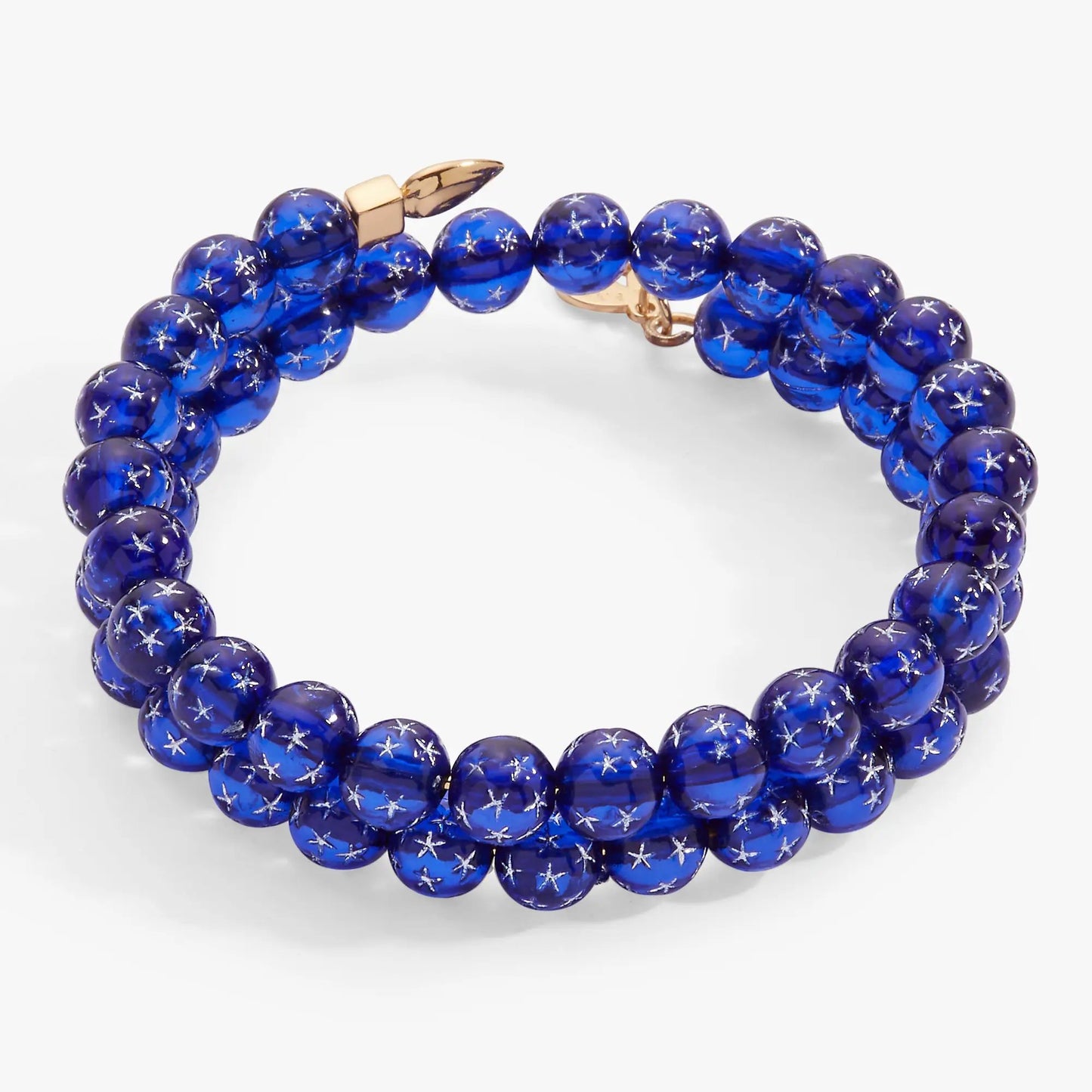 Moon Magic Beaded Wrap Bracelet with Star Beads