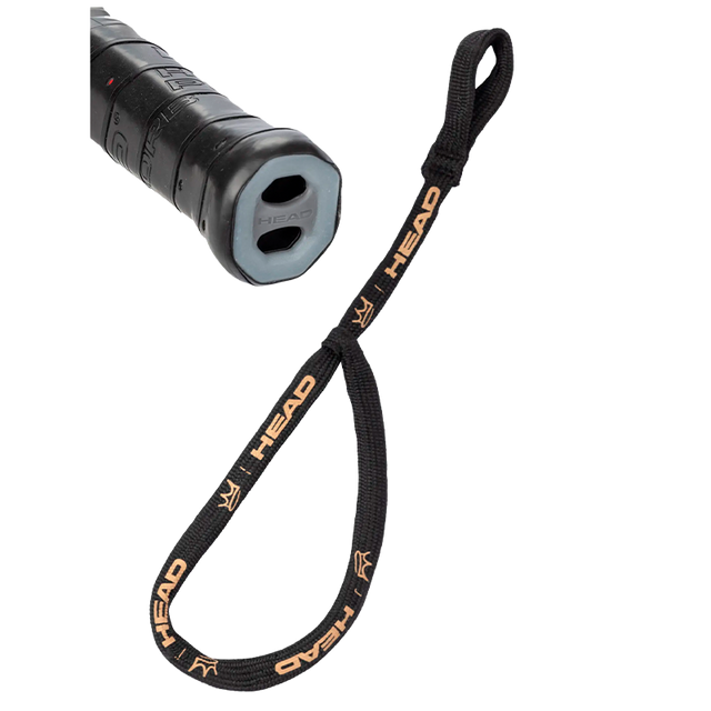 Head Coello Motion 2026 Padel Racket grip with black lanyard featuring HEAD branding on Tampa Home & Garden Store