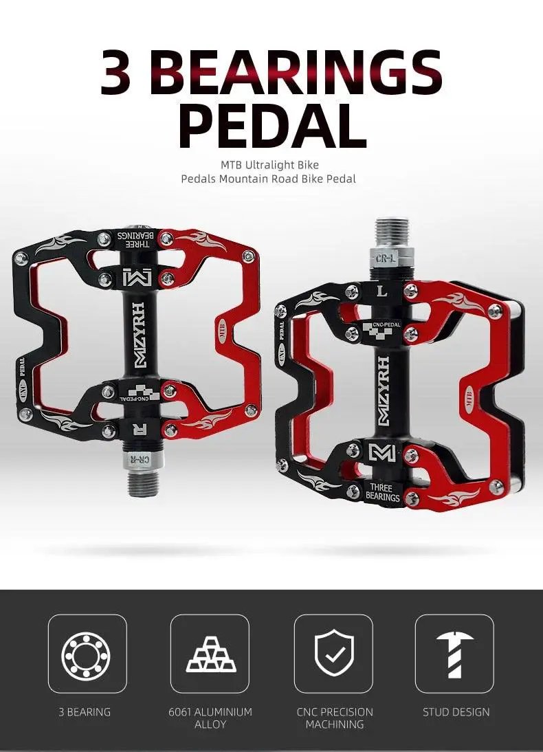 Ultralight Mountain Bike Pedals Aluminum Alloy
