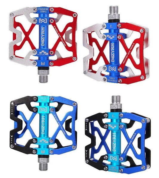 Stevvex mountain bike pedals ultralight aluminum alloy with sealed bearings, 4-color set on Tampa Home & Garden Store