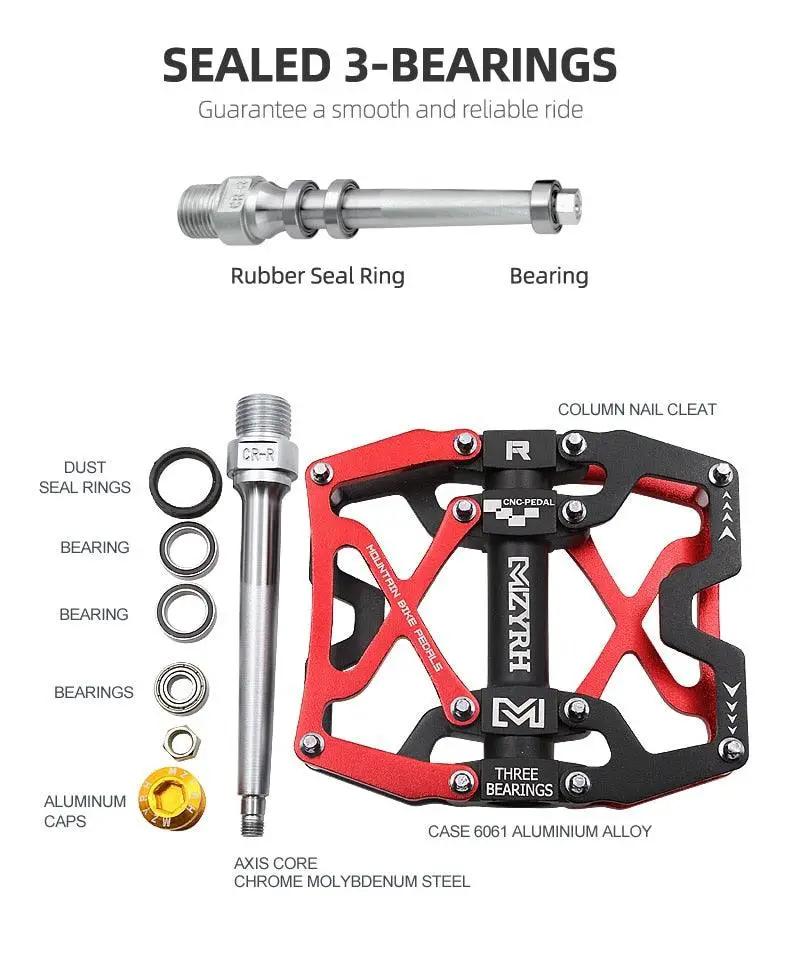 Ultralight Mountain Bike Pedals Aluminum Alloy