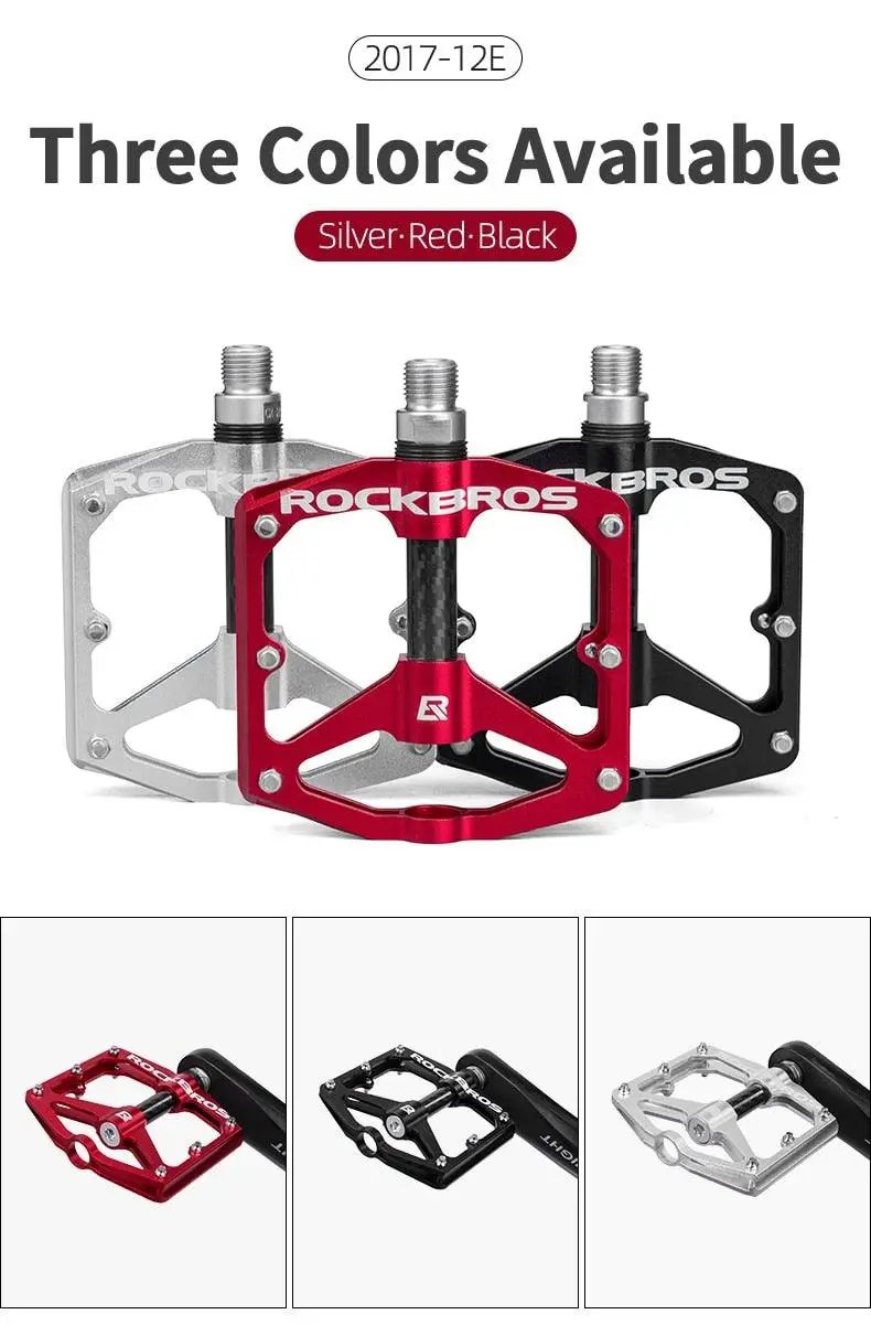 Ultralight Mountain Bike Pedals with 4 Bearings