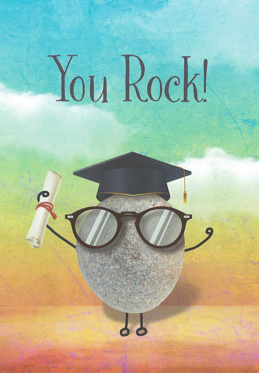 Graduation Card - You Rock - Tampa Home & Garden Store