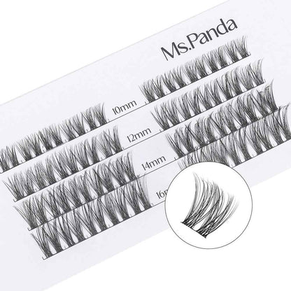 Ms Panda Serenity DIY lash extension kit with mixed 10-16mm clusters by Shaketea on Tampa Home & Garden Store