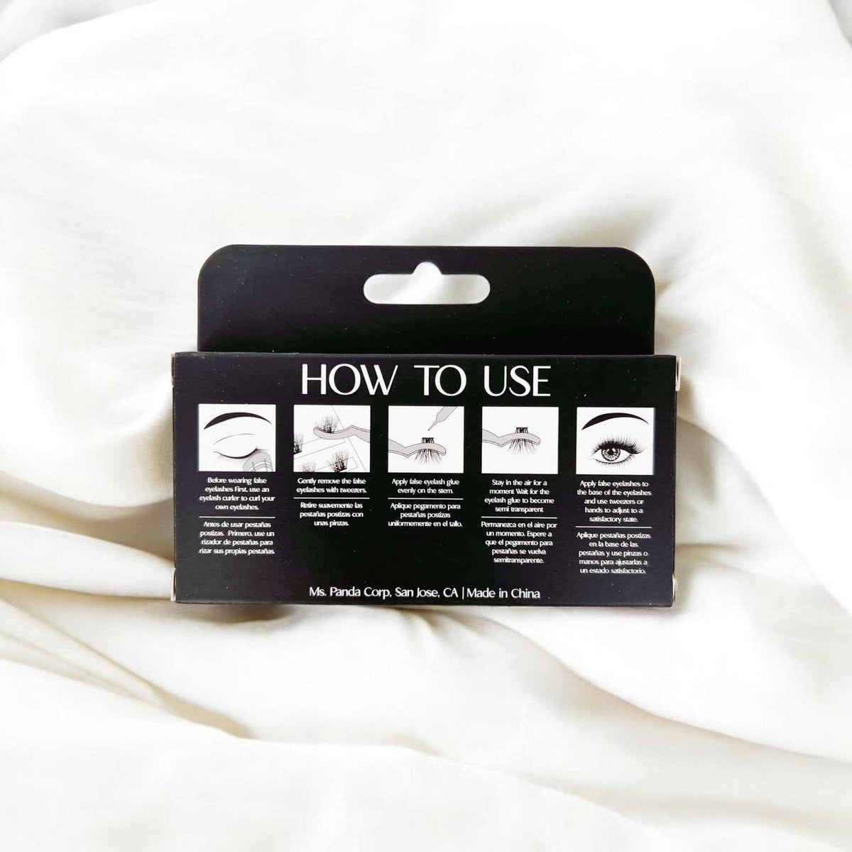 Ms. Panda Serenity DIY Lash Extension Kit with 10-16mm mixed clusters Shaketea packaging on Tampa Home & Garden Store