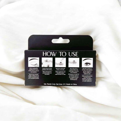 Ms. Panda Serenity DIY Lash Extension Kit with 10-16mm mixed clusters Shaketea packaging on Tampa Home & Garden Store