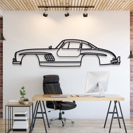 1954 300 SL Coupé Arte de pared de metal - MT0030