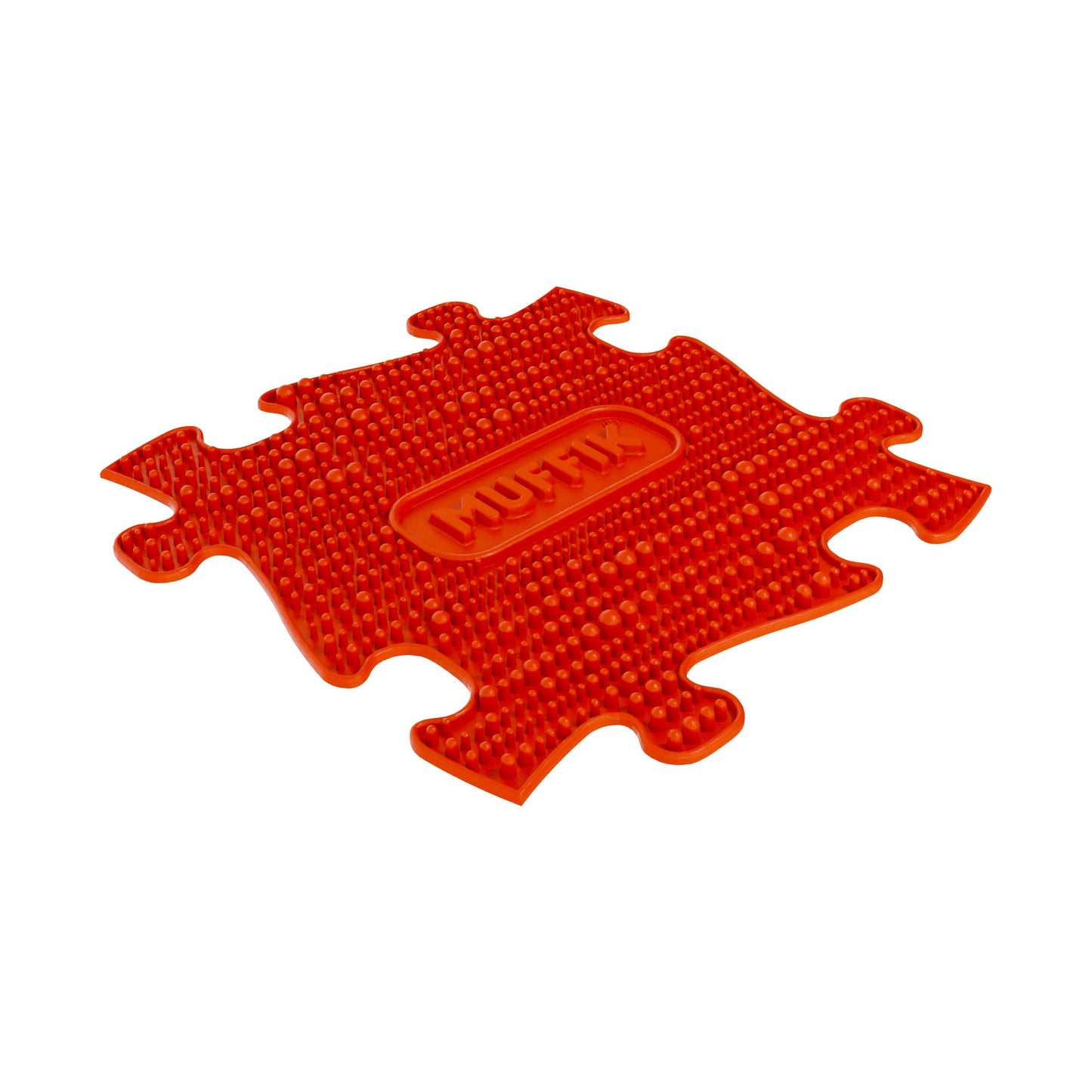 Medium 1 Sensory Playmat Set red interlocking mats with textured knobs TINNITOTS on Tampa Home & Garden Store