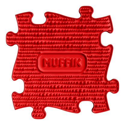 Pets sensory snuffle play mat tile in red with raised bead texture MUFFIK branding on Tampa Home & Garden Store