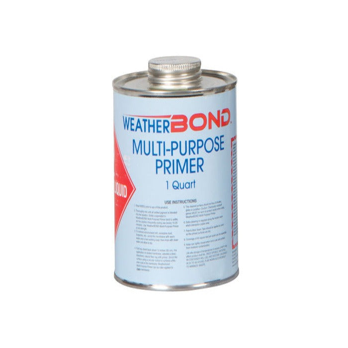 WeatherBond multi-purpose primer can, 1 quart, landscape supplies by Rivendell Distribution on Tampa Home & Garden Store