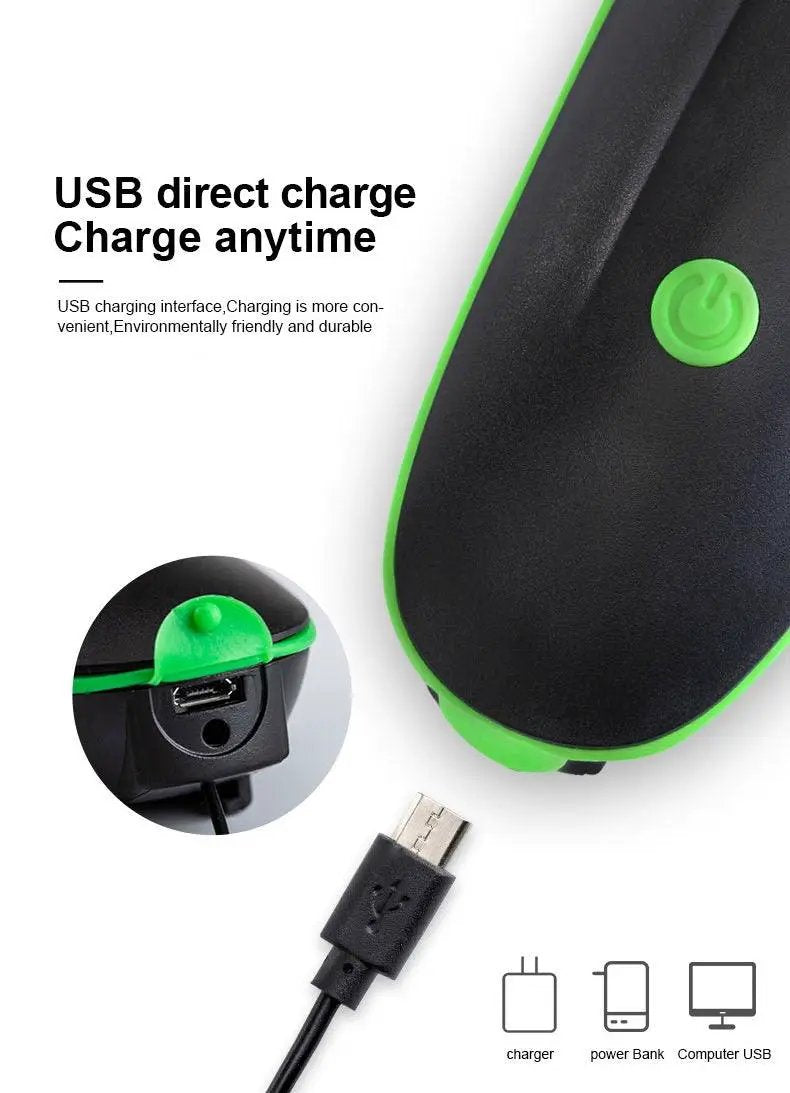Multifunction Bicycle Light and Horn Bell