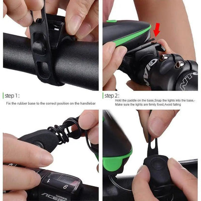 Multifunction Bicycle Light and Horn Bell