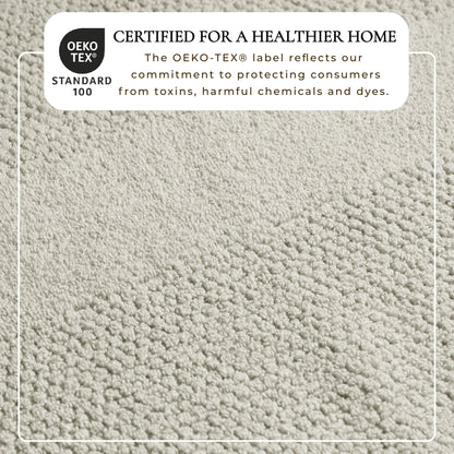 Pure Cotton Woven Bath Towel Set and a Soft Feel