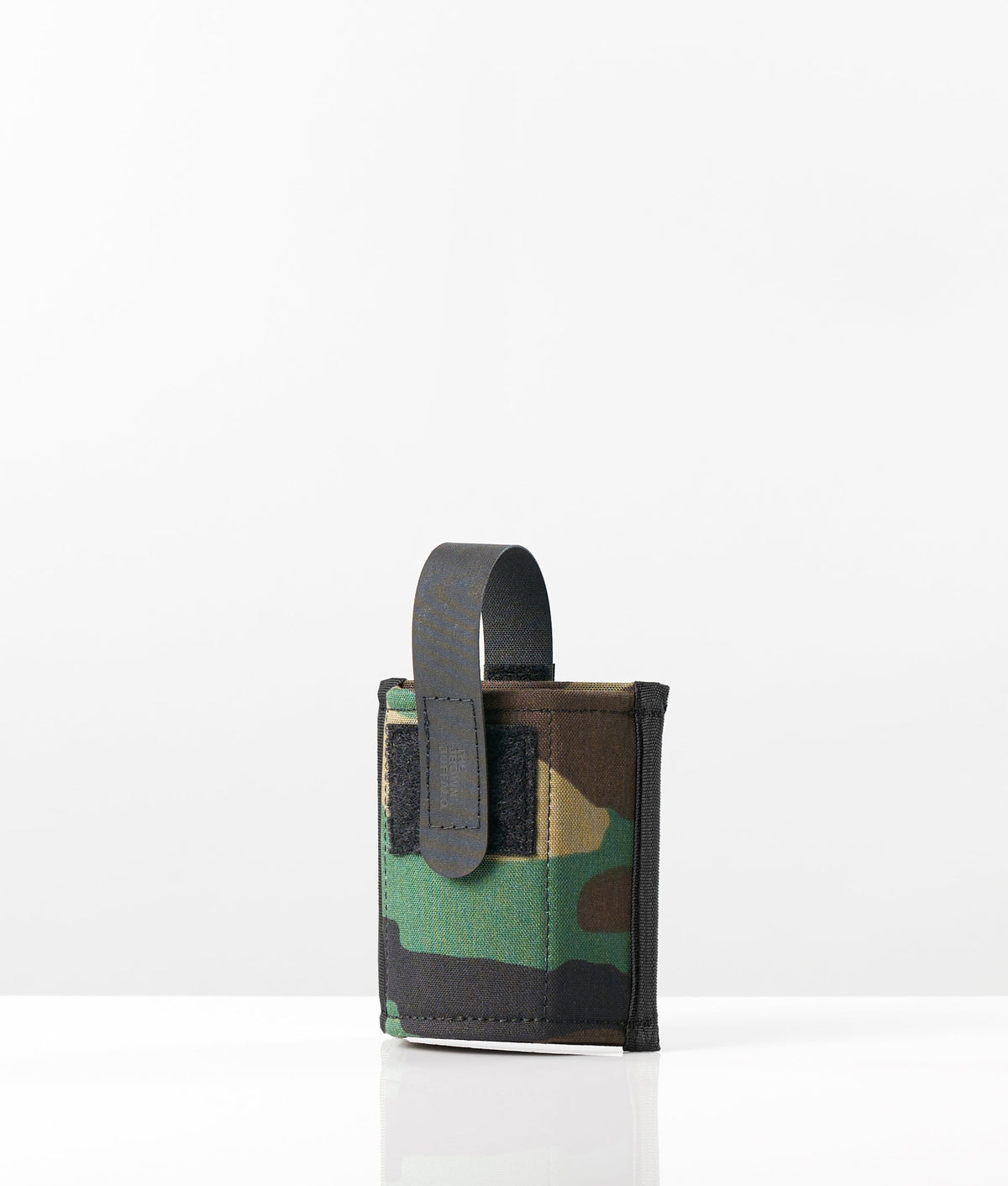 Muzzle Mask camouflage fabric pouch with black strap by The Brown Buffalo on Tampa Home & Garden Store