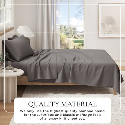 Breathable Viscose from Bamboo and Cotton Sheets